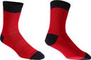Chaussettes BBB ThermoFeet Noir/Rouge