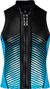 Ärmelloses Huub Aluna Neopren-Top Schwarz Blau