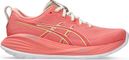 Chaussures Running Asics Gel-Cumulus 27 Corail/Vert Femme