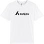 Maglietta Surpas Sparker bianca unisex