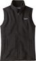 Dameskleding Patagonia Better Sweater Zwart Mouwloos Fleece