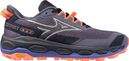 Chaussures Trail Mizuno Wave Mujin 11 Bleu/Rose Femme