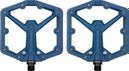 Crankbrothers Stamp 1 Gen 2 - Large Flat Pedals Blue