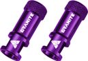 Juicy Nipple Valve Caps Purple