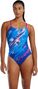 Maillot de Bain 1 Pièce Tyr Femme Cutout Abstrai Multicouleur