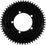 Plato redondo Aero Garbaruk 5 agujeros 110 BCD negro