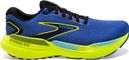 Brooks Glycerin GTS 21 Running Shoes Blue Yellow Men's