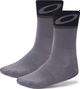 Oakley Mid-High Cycling Socks Cool Gray