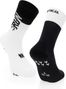 Chaussettes Vertical Montain Boost Your Run Blanc