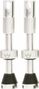 Peatys x Chris King MK2 Tubeless Valves 60mm Silber