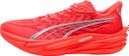 Puma Deviate Nitro 4 Running Shoes, Red/Silver, Men's