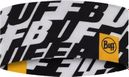 Buff CoolNet UV Wide Hoofdband Zwart Wit
