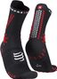 Paire de Chaussettes Compressport Pro Racing Socks v4.0 Trail Noir / Rouge