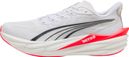 Zapatillas de running Puma Deviate Nitro 4 blancas/rojas para hombre