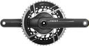 Sram Red AXS E1 Power Meter Crankset 50/37T 12S Natural Carbon Black