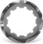 Dado Centerlock Garbaruk per corpo ruota libera Shimano HG argento