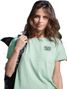Women's Snap Climbing crop top t-shirt
