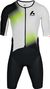 Surpas Insane 3 MDT Triathlon Suit Black/White/Green Men's