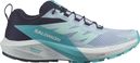 Chaussures Trail Salomon Sense Ride 5 Bleu Femme