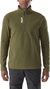 Polaire Millet Ubic Lightgrid 1/2 Zip Vert Homme