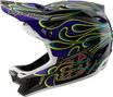 Troy Lee Designs D4 Carbon Mips Full face helmet Black/Purple