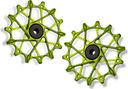 Par de Ruedas Desviadoras Garbaruk para Shimano 12v Verde
