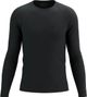 Maglia a maniche lunghe Compressport Training Nero