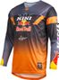 Kini Red Bull MXC 2.0 Langarm-Trikot Grau/Orange für Herren
