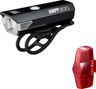 Cateye AMPP200 & ViZ100 Light Set Black