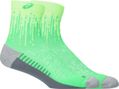 Asics Performance Run Quarter Socks Green