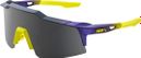 100% Speedcraft SL - Brillos digitales metálicos mate - Lentes ahumadas