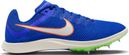 Nike Zoom Rival Distance Bleu Vert Unisex Track &amp; Field Shoes