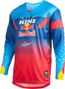Kini Red Bull MXC 2.0 Langarm-Trikot Blau/Rot für Herren