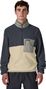 Pile da uomo Patagonia Microdini 1/2 Zip Beige/Blu
