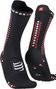 Paar Compressport Pro Racing Socks v4.0 Bike Schwarz / Rot