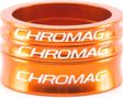 Entretoises de Direction Chromag Aluminium Orange