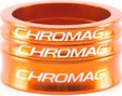 Stuurafstandhouders Chromag Aluminium Oranje