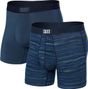 Pack de 2 Boxer SAXX Vibe Super Soft Bleu Homme