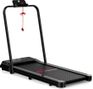 Tapis de course Fitness Q2-1 avec poignées compact Noir