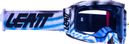 Leatt Velocity 5.5 Masker - Zebra Blauw - 70% Blauwe Lens