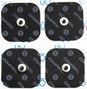 COMPEX 4 Electrodes EASYSNAP™ PERFORMANCE 50x50mm 1 Snap