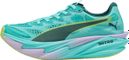 Chaussures Running Puma Deviate Nitro Elite 4 Hyrox Vert Femme