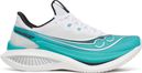 Zapatillas de running Saucony Endorphin Pro 5 blancas/azules para hombre