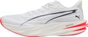 Chaussures Running Puma Deviate Pure Nitro Blanc/Rouge Homme