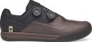 Zapatillas de Pedal Fox Union Boa Flat Marrón