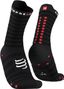 Par de calcetines Compressport Pro Racing v4.0 Ultralight Run High Black
