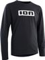 Maglia MTB a manica lunga ION Logo DR Nero
