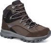 Damen-Wanderschuhe Hanwag Alta Bunion II Gore-Tex Braun/Schwarz