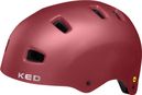 Casque Bol Ked Citro Rouge Mat