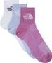 3 Paar The North Face Multi Sport Kurzsocken Weiß/Violett/Blau (x3)